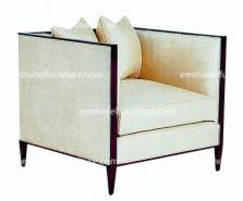 دائم ومريح الجلوس صالة أثاث غرفة المعيشة أريكة عالية تصميم كرسي للفندق