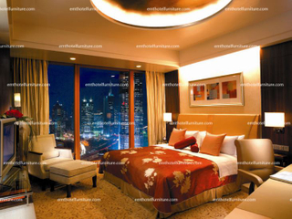 أثاث غرف نوم فندق Pudong Shangri-La، الشركة المصنعة للأثاث التعاقدي